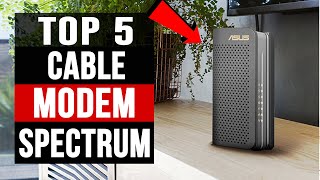 Top 5 Best Cable Modem for Spectrum 2023 [upl. by Notslar]