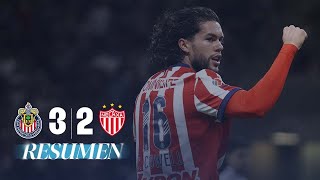 CHIVAS 32 NECAXA J13  FEROZ REMONTADA del REBAÑO [upl. by Donnenfeld]