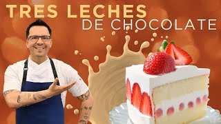 Revelando los secretos de PASTEL TRES LECHES DE CHOCOLATE MiCocina [upl. by Ajiam]