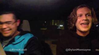 Dylan Montayne and Reve Kalell rap entire song while waiting at Sonic [upl. by Alded70]