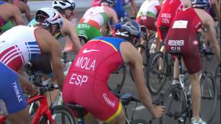 2015 IPIC ITU World Triathlon Abu Dhabi  Elite Mens Highlights [upl. by Bohannon]