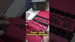 Transform Paper into Art Laser Hollowing for 3D Notes and Creative Designslasermark lasercutter [upl. by Hax251]