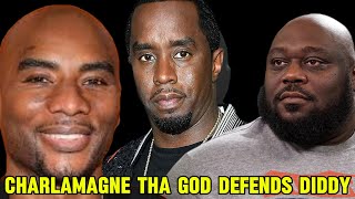 Charlamagne Tha God DEFENDS DIDDY Fazion Love confused about FREAKOFFS charlamagnethagod diddy [upl. by Eboj]