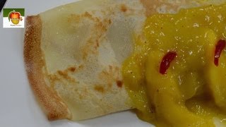 Mango Crepes  By Vahchef  vahrehvahcom [upl. by Oner446]