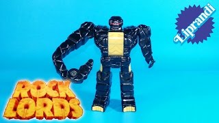 BANDAI TONKA  ROCK LORDS SHOCK ROCKS STONE HOOK REVIEW eng [upl. by Rebeh859]