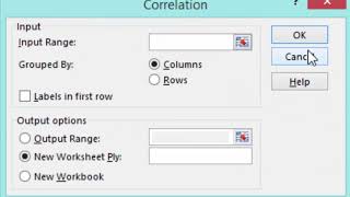 How To Calculate Correlation In Excel [upl. by Enneyehc]