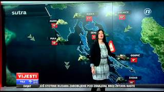 Prognoza vremena  Nova TV 14052014 [upl. by Scutt494]