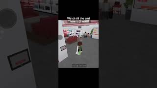 How to be a store manager is bloxstreet shopping funnyshorts roblox question subscribe [upl. by Ashman]