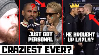 UFC 310 Press Conference Reaction Pantoja ARRESTED Volkov Cancelled CRAZIEST OF ALL TIME [upl. by Menis]