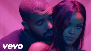 Rihanna  Work Explicit ft Drake Lyric Video [upl. by Kylen]