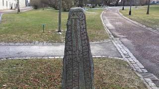 Rock Academy Tonalite  Viking Runestone in Central Uppsala [upl. by Yesak]