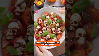 Unusual Halloween Salad Decoration You Must Try shorts [upl. by Jutta712]