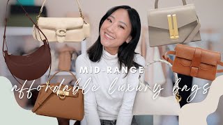 MY ENTIRE MID RANGE LUXURY HANDBAG COLLECTION 2024 [upl. by Enyak]