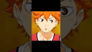 La determinazione di Hinata haikyuu hinatashoyo anime shorts [upl. by Nireves919]