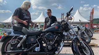 Eine 1981 er Harley Sondermodell Sturgis [upl. by Enimsay]