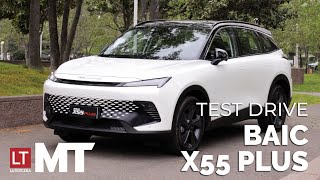 Test Drive BAIC X55 Plus en busca de una propia identidad [upl. by Anyek830]