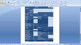 How to make payslip in Word Using Mail merge input excel Data [upl. by Alake]