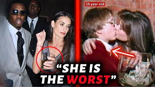 New Video Evidence Confirms Demi Moore As Main A3user After Diddy [upl. by Sofko712]