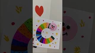 cute 😺 paper craft tutorial videoeasy and colourfull paper crafttrendingviralshortsdIycraft [upl. by Atirak691]