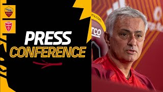 🟨🟥 LIVE  La conferenza stampa di José Mourinho in vista di RomaMonza [upl. by Aeret]