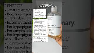 The Ordinary Glycolic acid toner glycolicacid skincareshorts bestskincare skincareaddict [upl. by Valerie995]