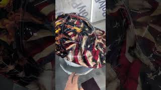 Firefighter helmet custom custom hydrodip satisfying smallbusiness [upl. by Ettereve]