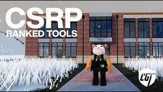 ROBLOX  CONNECTICUT STATE ROLEPLAY – CHECKING OUT ALL THE RANKED TOOLS [upl. by Barty137]