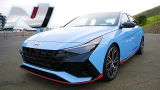 Review 2022 Hyundai Elantra N Manual  DCT [upl. by Laeynad]