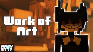 quotWork of Artquot  Minecraft BATIM Remix Lyric Video ft Shadrow [upl. by Shing]