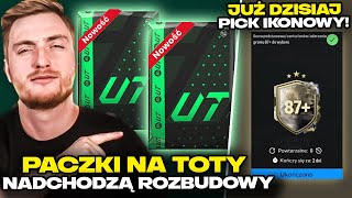 TAKIE ROZBUDOWY PRZED TOTY OBY DZISIAJ ODŚWIEŻENIE IKONY EA FC24 ULTIMATE TEAM [upl. by Hamel]