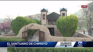 Pilgrimage to Chimayo History of El Santuario de Chimayo [upl. by Yeslah]