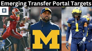 Michigan Football Transfer Portal Buzz  Emerging Targets [upl. by Consuelo457]