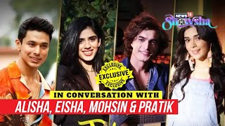 Pratik Sehajpal Mohsin Khan Eisha Singh amp Alisha Chopra On Their Show Jab Mila Tu  EXCLUSIVE [upl. by Asiram581]