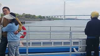 4K Ferry crossing Sanlin to Xuhui Binjiang in Shanghai [upl. by Dagney304]