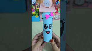 Cute Paper Box Craft idea for kids  Paper Craft video viralshort shortsfeed youtubeshorts diy [upl. by Euqinotna]