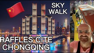 World Largest Horizontal Tower Raffles City Chongqing 🇨🇳 [upl. by Anenahs469]