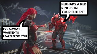 MK VS DC  Skarlet Vs Atrocitus Intros Dialogues [upl. by Cassondra484]