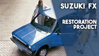 SUZUKI FX 1988  RESTORATION [upl. by Nomyar882]