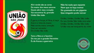 Hino do União São João de Araras  SP [upl. by Bodnar]