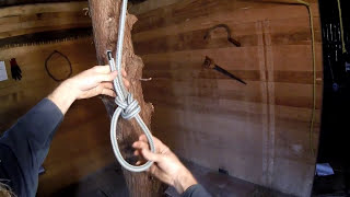 Yosemite Finish for the Bowline amp Running Bowline  Arborist Knots [upl. by Ennovi42]