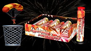 Cafferata Vuurwerk Lightning Parachute Single Shots [upl. by Mure317]