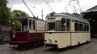 Crich Tramway Village National Tramway Museum Tram Day 2017 [upl. by Goldfarb]