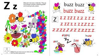 Jolly Phonics  Workbook 5  Page 3  Letter Zz  2020 Edition [upl. by Shaughnessy]