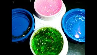 DIY Como Hacer Gel Para el Cabello y Gel para el Cabello Escarchado Rápido GlitterGlam [upl. by Sydelle]