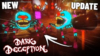 Dark Deception Chapter 5 New Gameplay Update amp Super Dark Deception News [upl. by Swen]