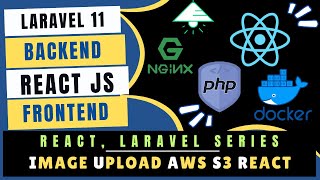 Upload image to aws s3 bucket and display in user dashboard  React Laravel Project series 9 [upl. by Olga]