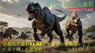 恐龍島大獵殺1102（上）：老妹不在變獨狼，心狠手辣，見龍就殺！ [upl. by Esojnauj]