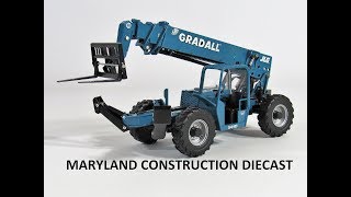 Gradall 544D1055 Telehandler 132 Scale Diecast Model [upl. by Seravart871]