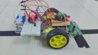 miniProject 26 How to make a Line Follower using Arduino [upl. by Odrarej]