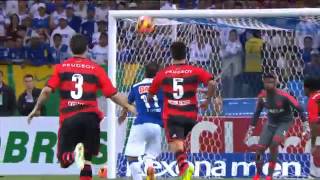 Gol espetacular de Éverton Ribeiro Cruzeiro 2x1 Flamengo 21082013 [upl. by Acus]